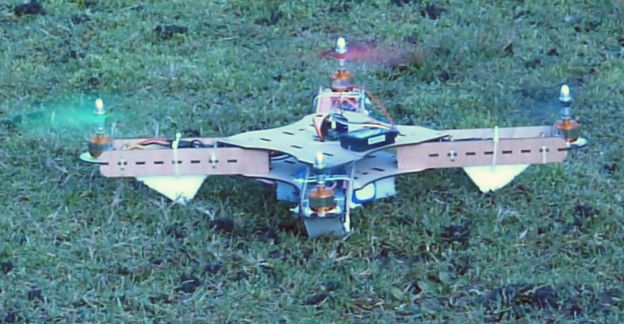 “Betamax” Quadcopter test flight video
