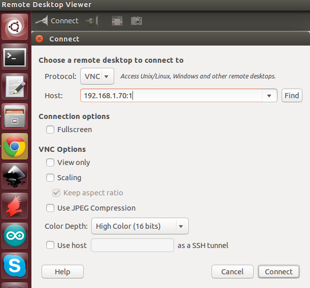 Remote Desktop Viewer Ubuntu