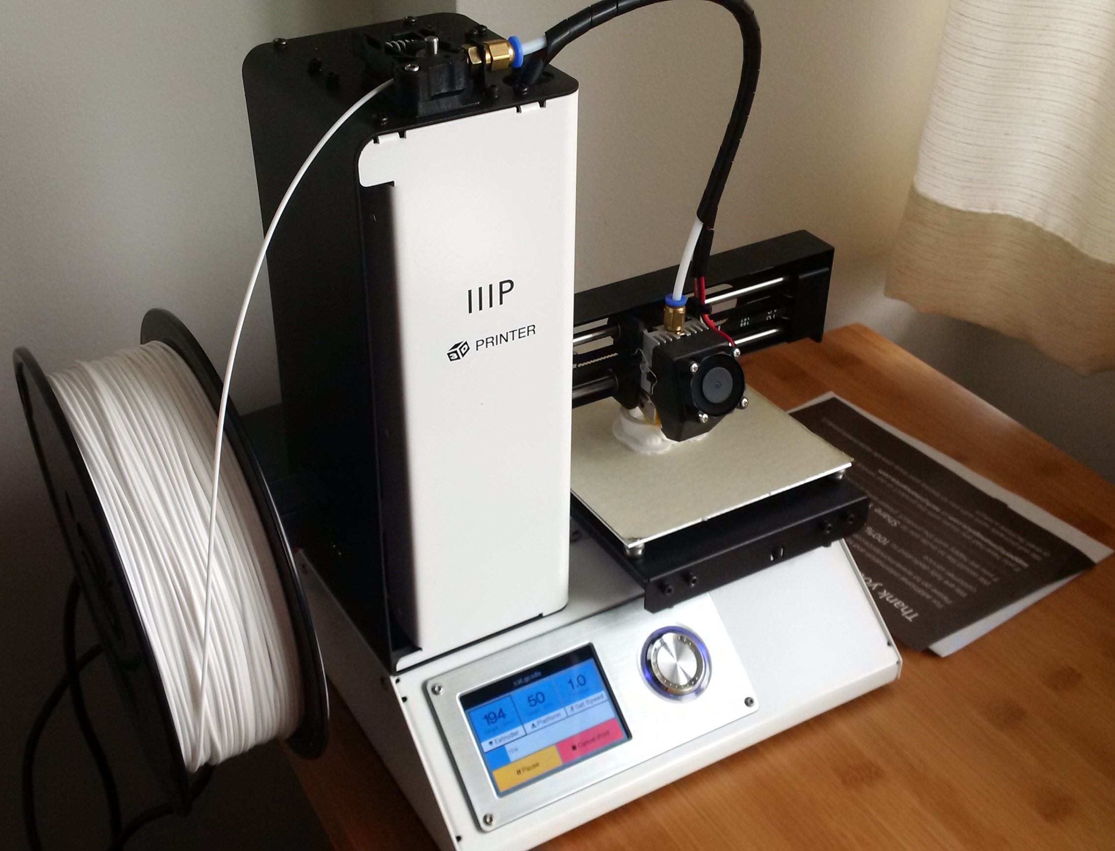 My first 3D printer: Monoprice Select Mini 3D